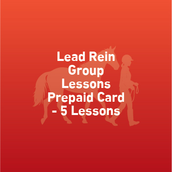 Lead Rein Group Lessons Prepaid Card (Child above 6 years old)-5 Lessons